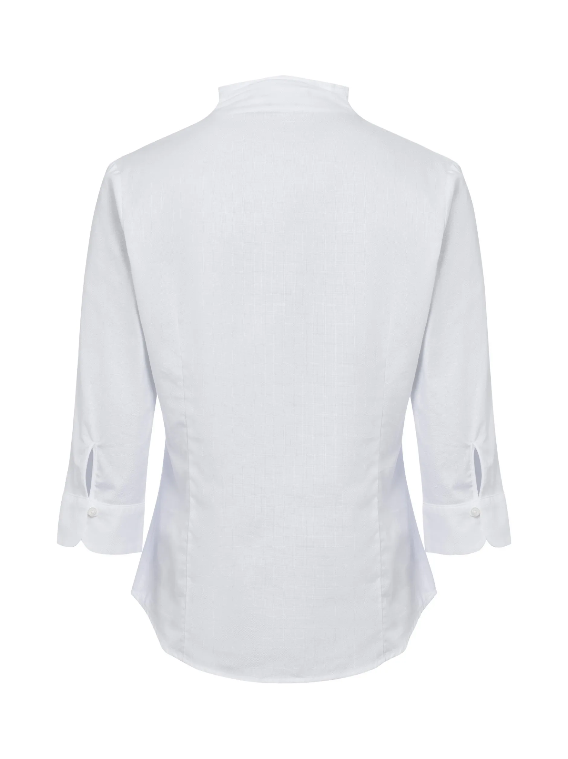 Franco Callegari Damen Bluse in weiß - Ärmel: 3/4 Arm