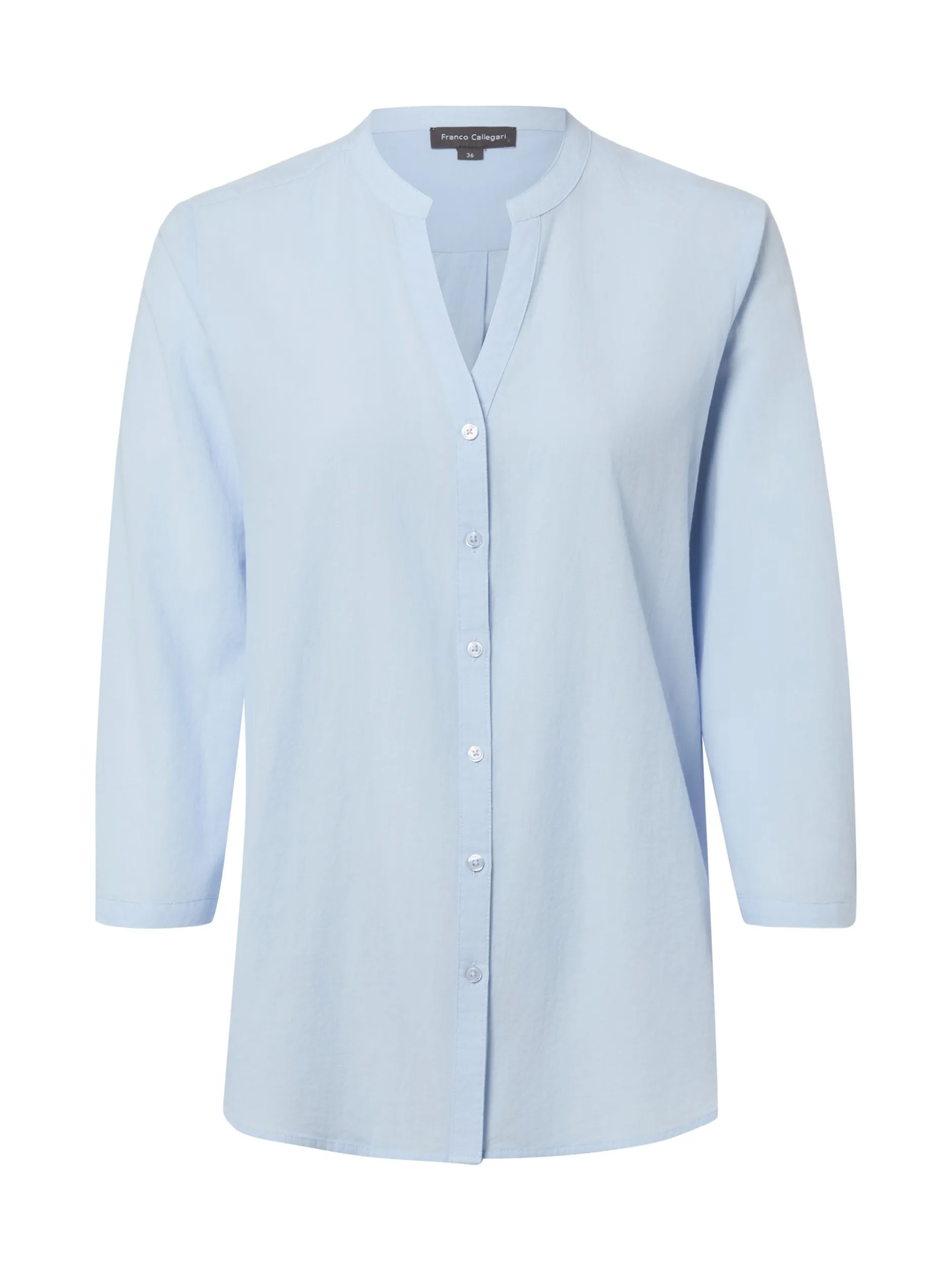 Franco Callegari Damen Bluse in hellblau