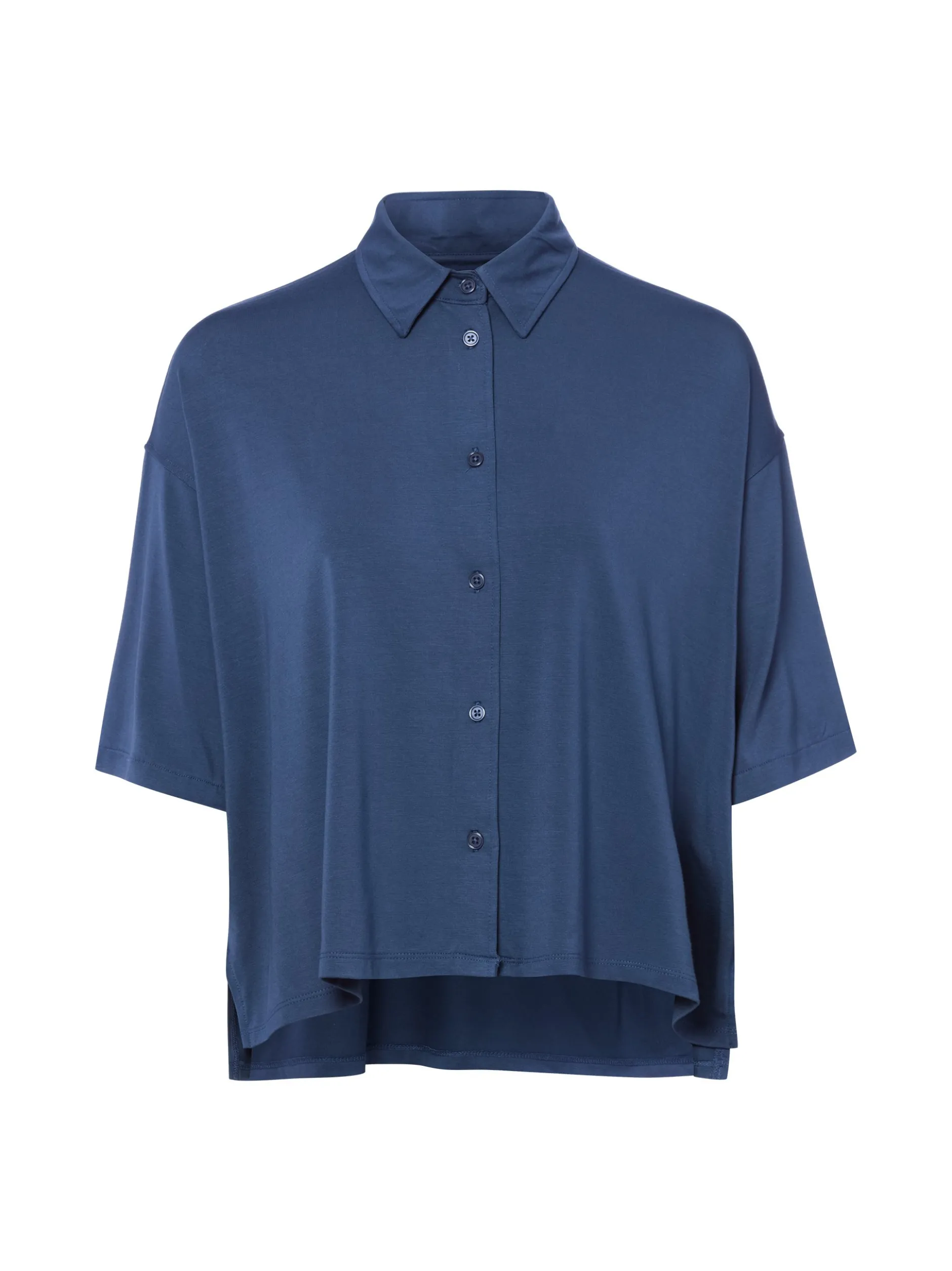 Franco Callegari Damen Blusenshirt in indigo