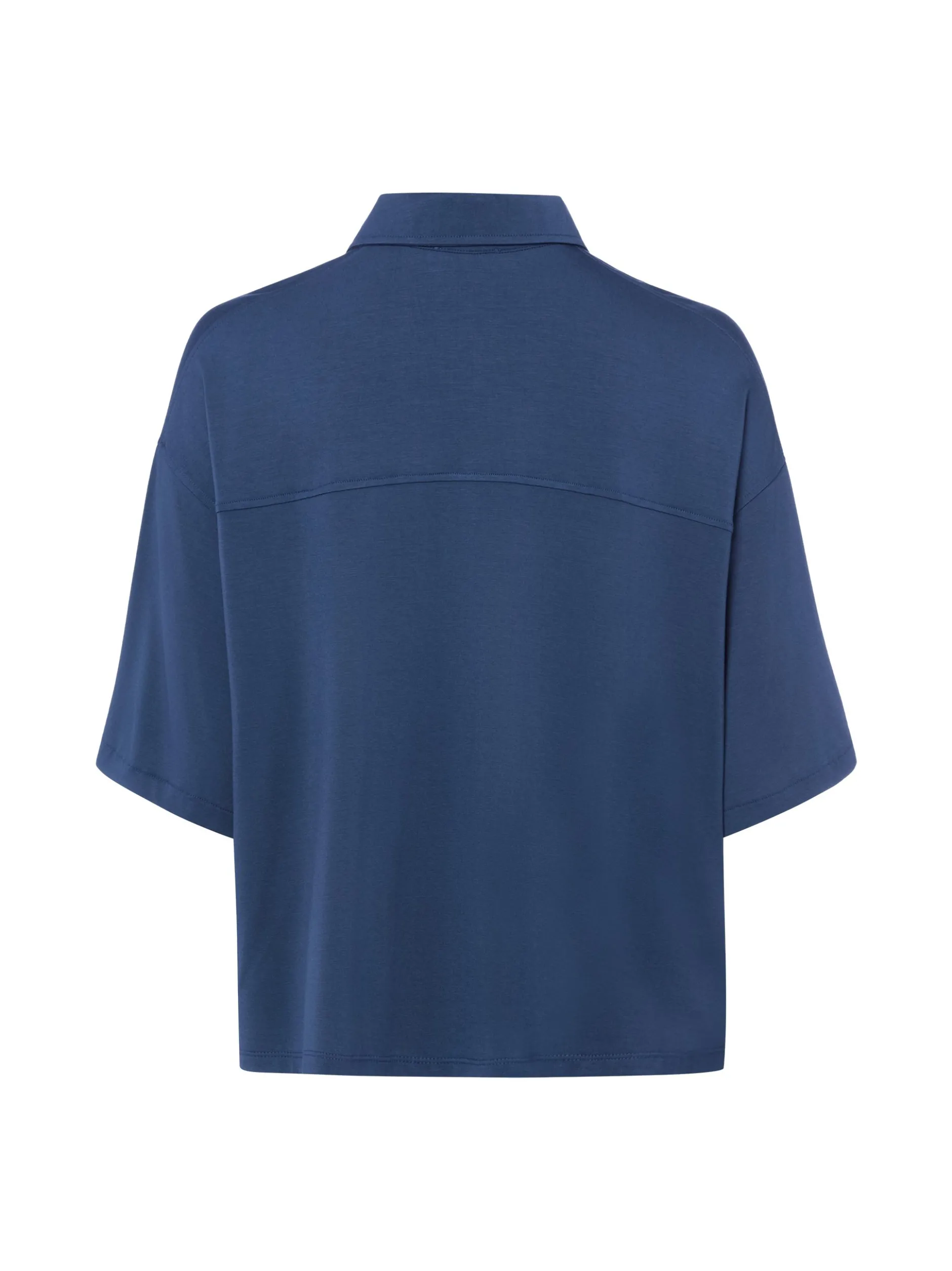 Franco Callegari Damen Blusenshirt in indigo