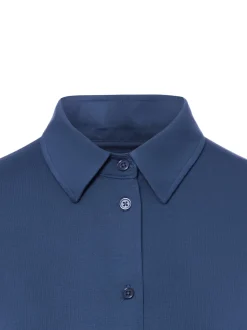 Franco Callegari Damen Blusenshirt in indigo