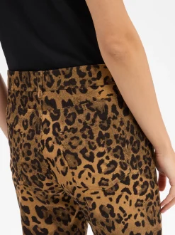 Franco Callegari Damen Cordhose in braun schwarz