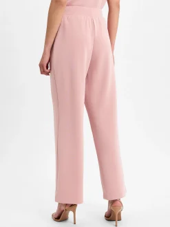 Franco Callegari Damen Jerseyhose in rosa - Länge: lang