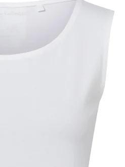 Franco Callegari Damen Jersey-Top in weiß