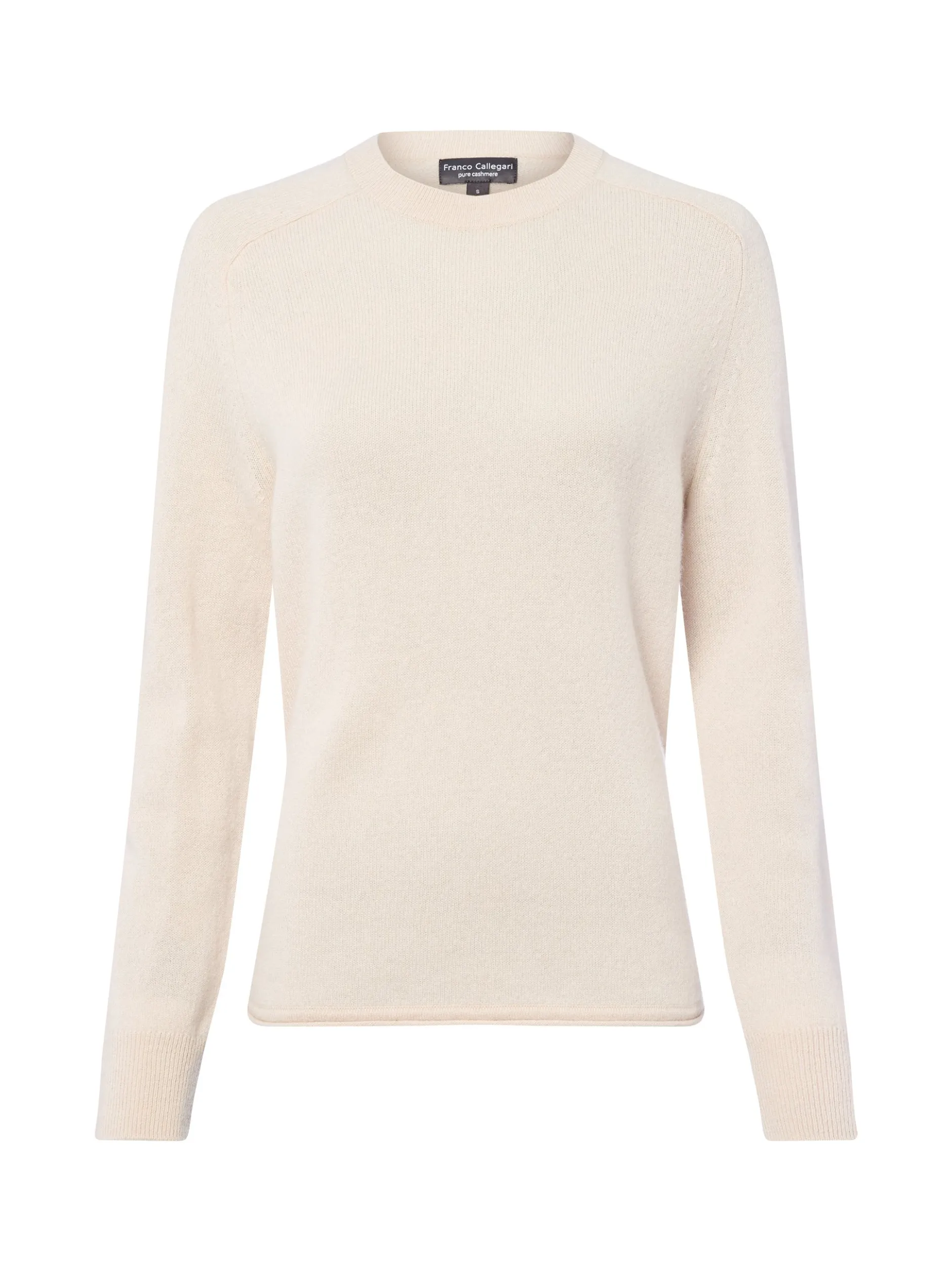 Franco Callegari Damen Pure Cashmere Pullover in beige