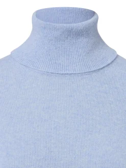 Franco Callegari Damen Pure Cashmere Pullover in hellblau