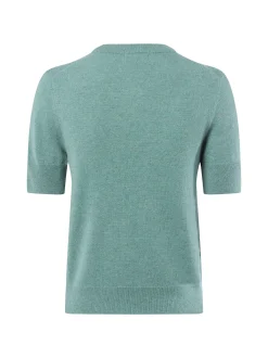 Franco Callegari Damen Pure Cashmere Strickshirt in smaragd mint