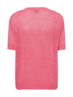 Franco Callegari Damen Strickpullover in koralle