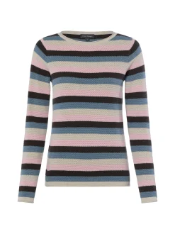 Franco Callegari Damen Strickpullover in rosa blau