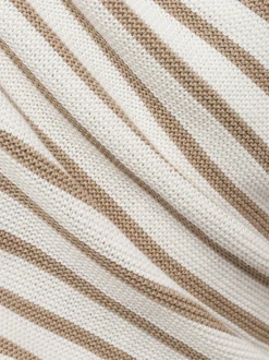 Franco Callegari Damen Strickpullover in weiß melange