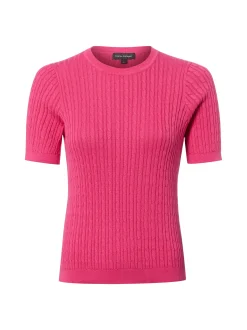 Franco Callegari Damen Strickshirt in fuchsia