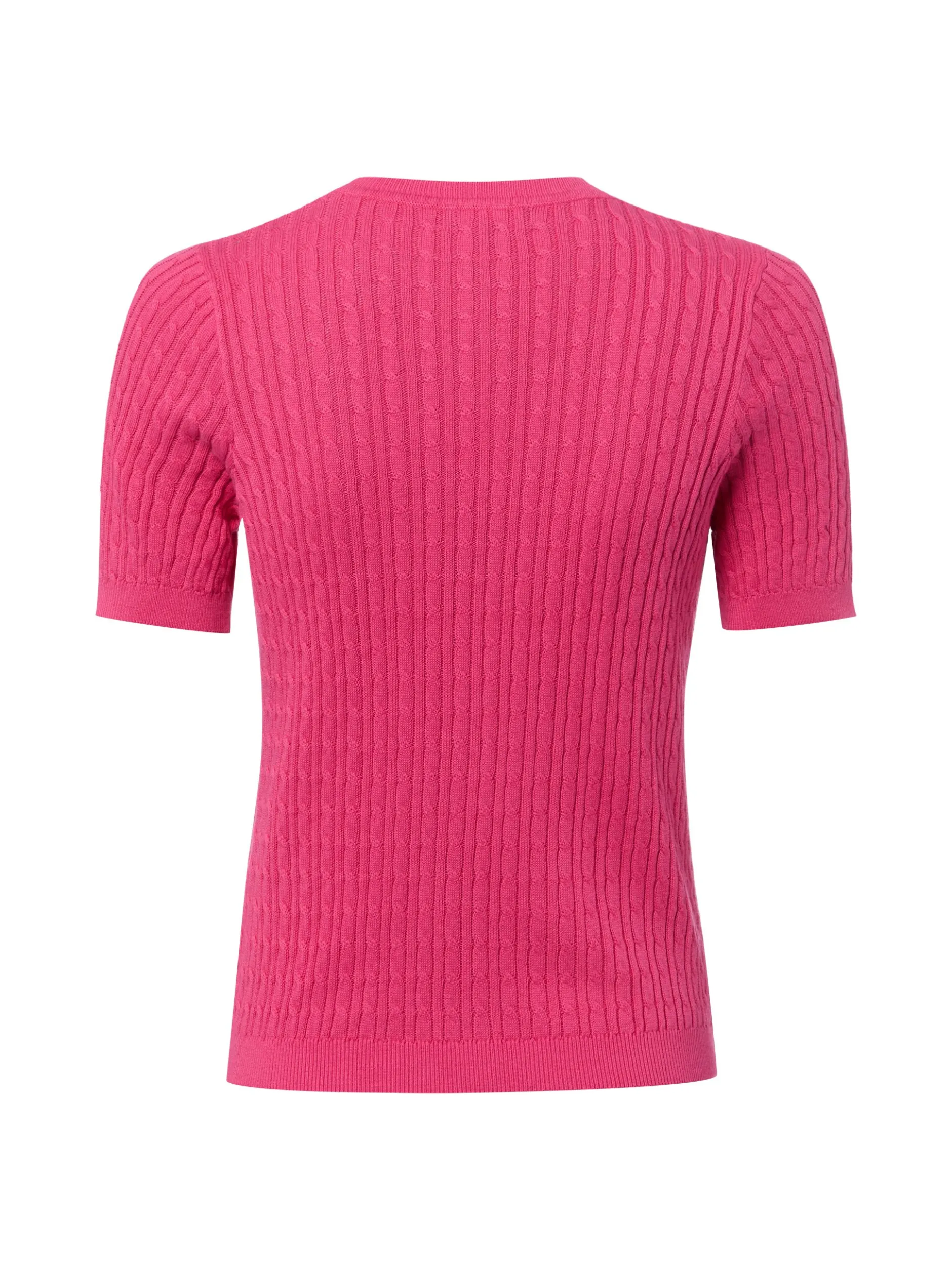 Franco Callegari Damen Strickshirt in fuchsia