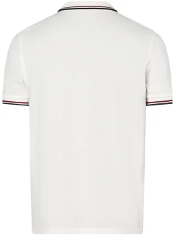Fred Perry Herren Poloshirt in weiß - Ärmel: kurzarm