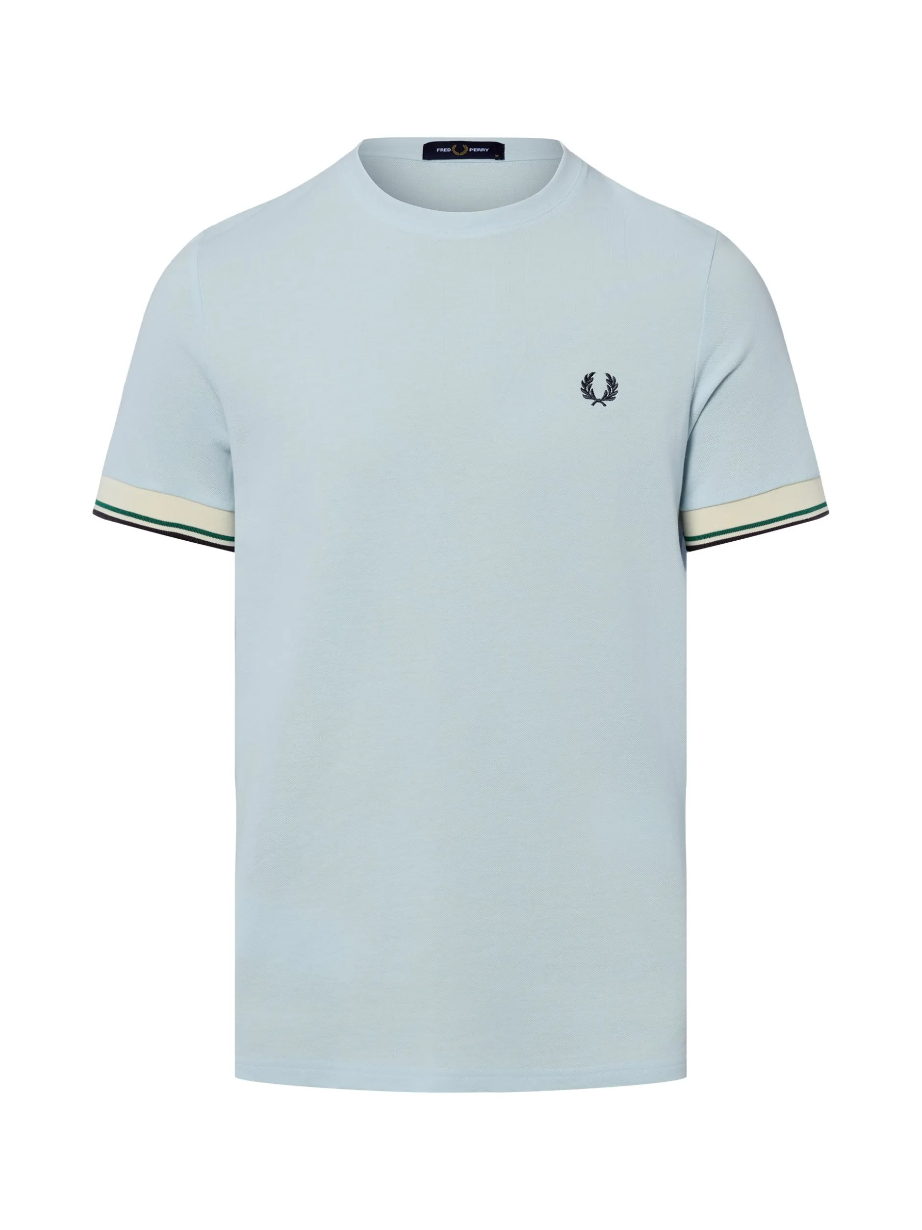 Fred Perry Herren T-Shirt in hellblau - Ärmel: kurzarm