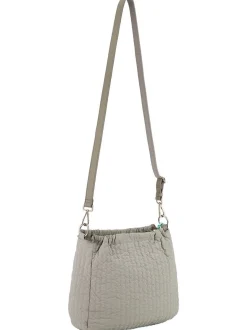 FredsBruder Damen Handtasche - Just Flow Hobo in grau