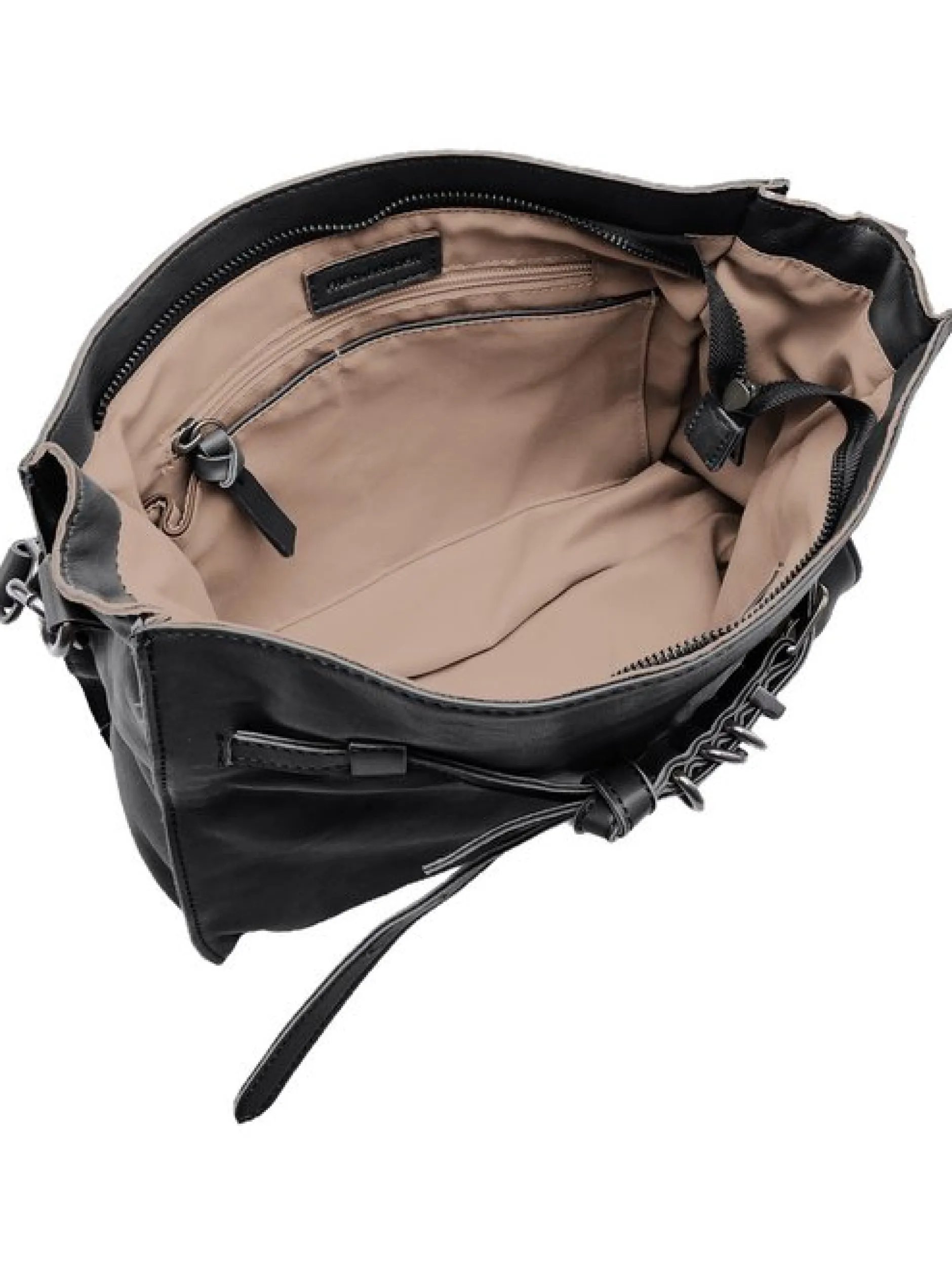 FredsBruder Damen Schultertasche - Belted With Love Shoulderbag in schwarz