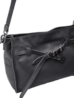 FredsBruder Damen Schultertasche - Belted With Love Shoulderbag in schwarz