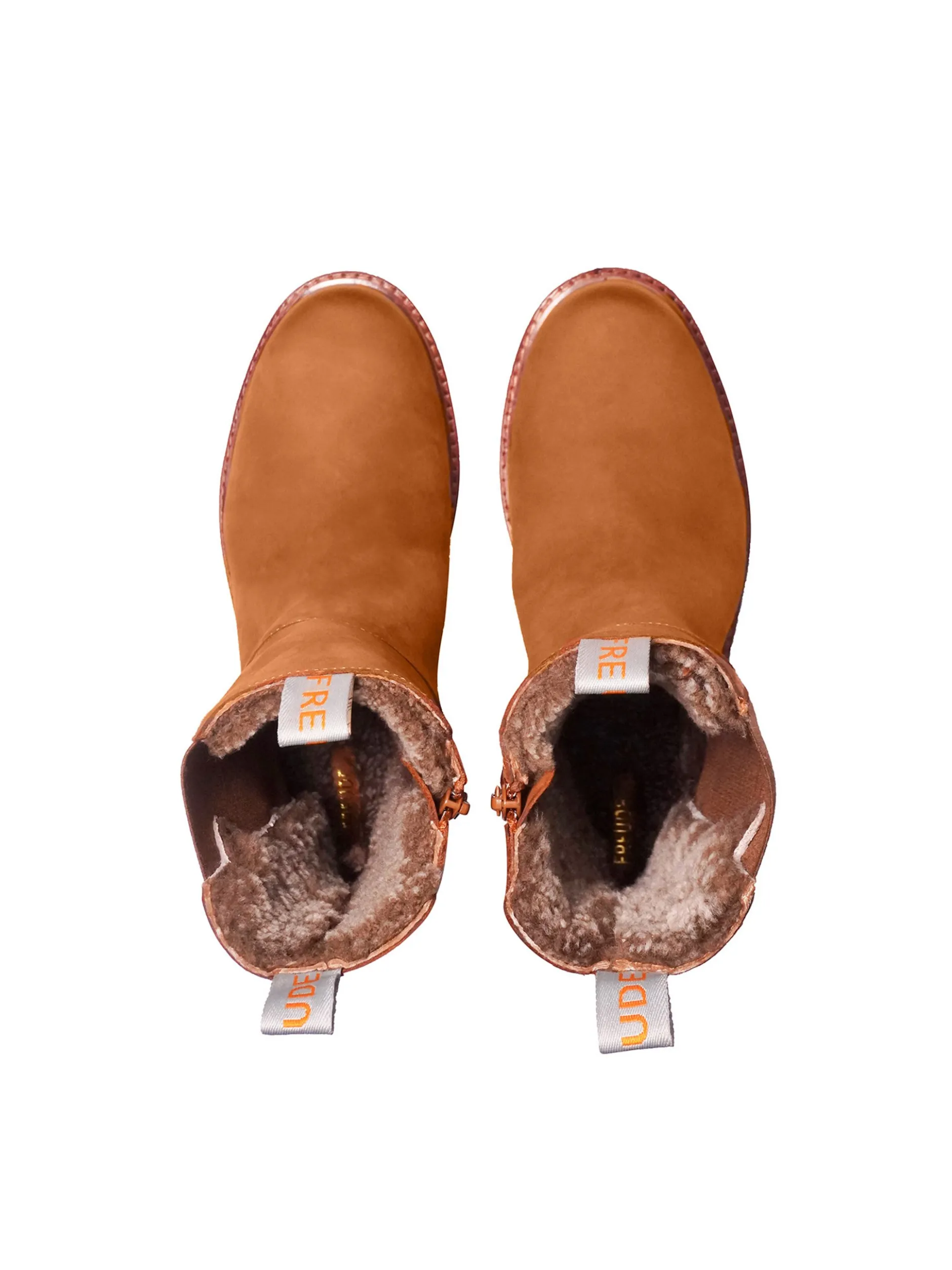 FREUDE Damen Stiefelette - BIJOU in cognac