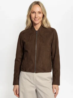 Fuchs Schmitt Damen Kunstlederjacke - Brescia in schlamm