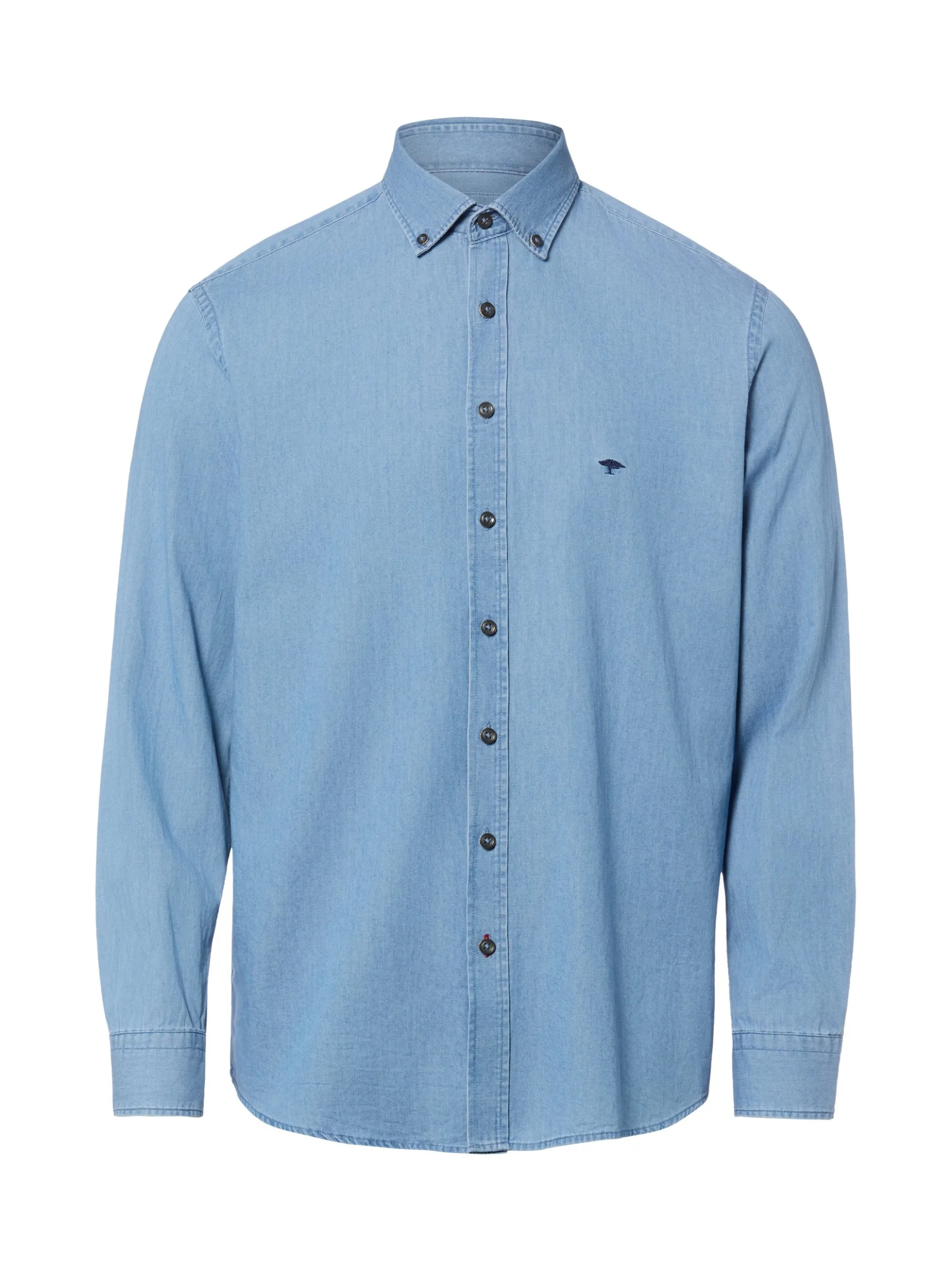 Fynch-Hatton Herren Jeanshemd in hellblau