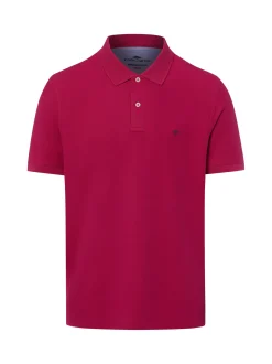 Fynch-Hatton Herren Poloshirt in fuchsia