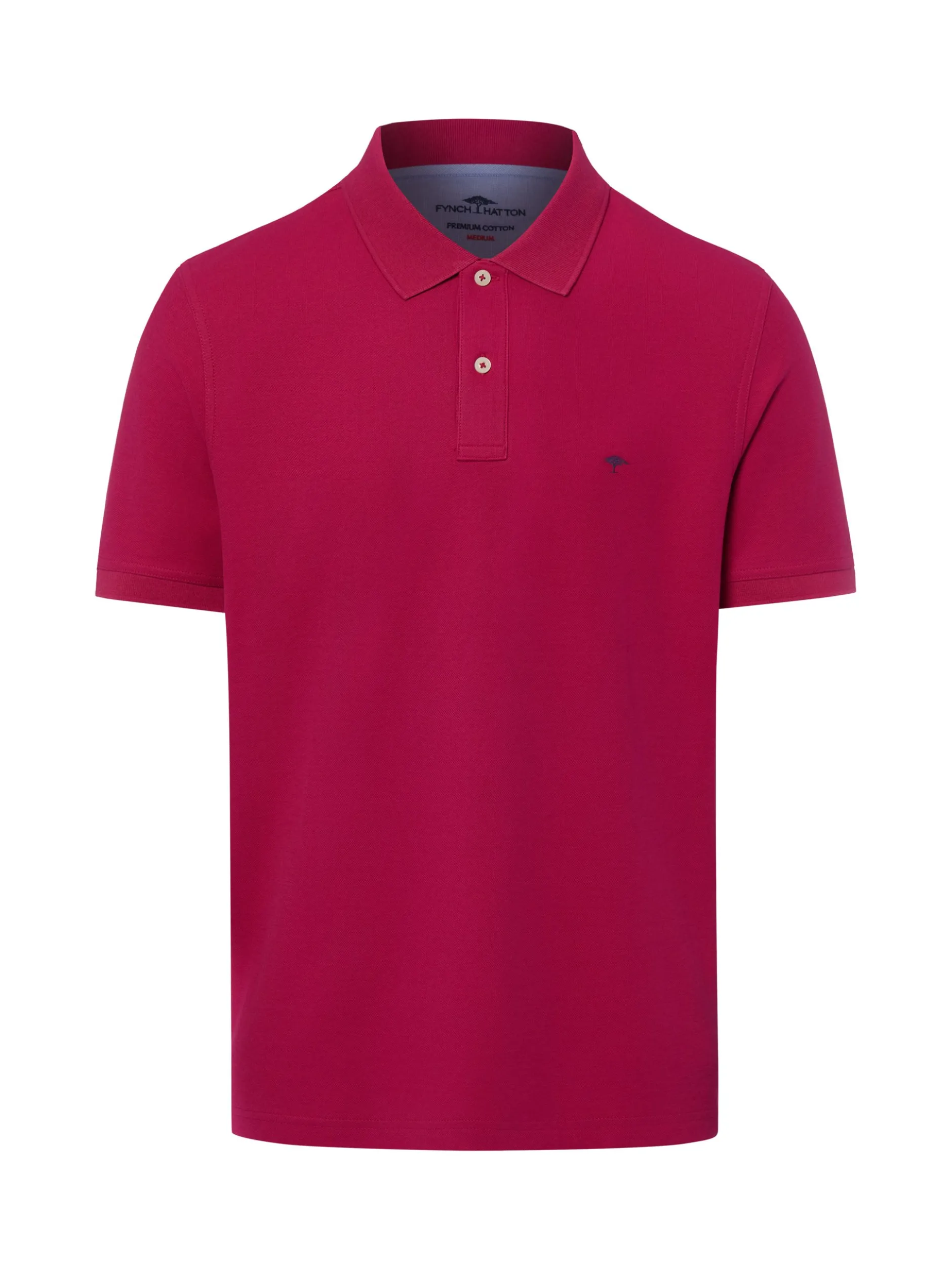 Fynch-Hatton Herren Poloshirt in fuchsia
