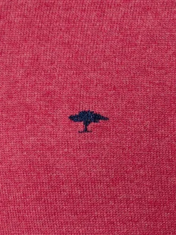 Fynch-Hatton Herren Pullover in himbeer - Ärmel: langarm