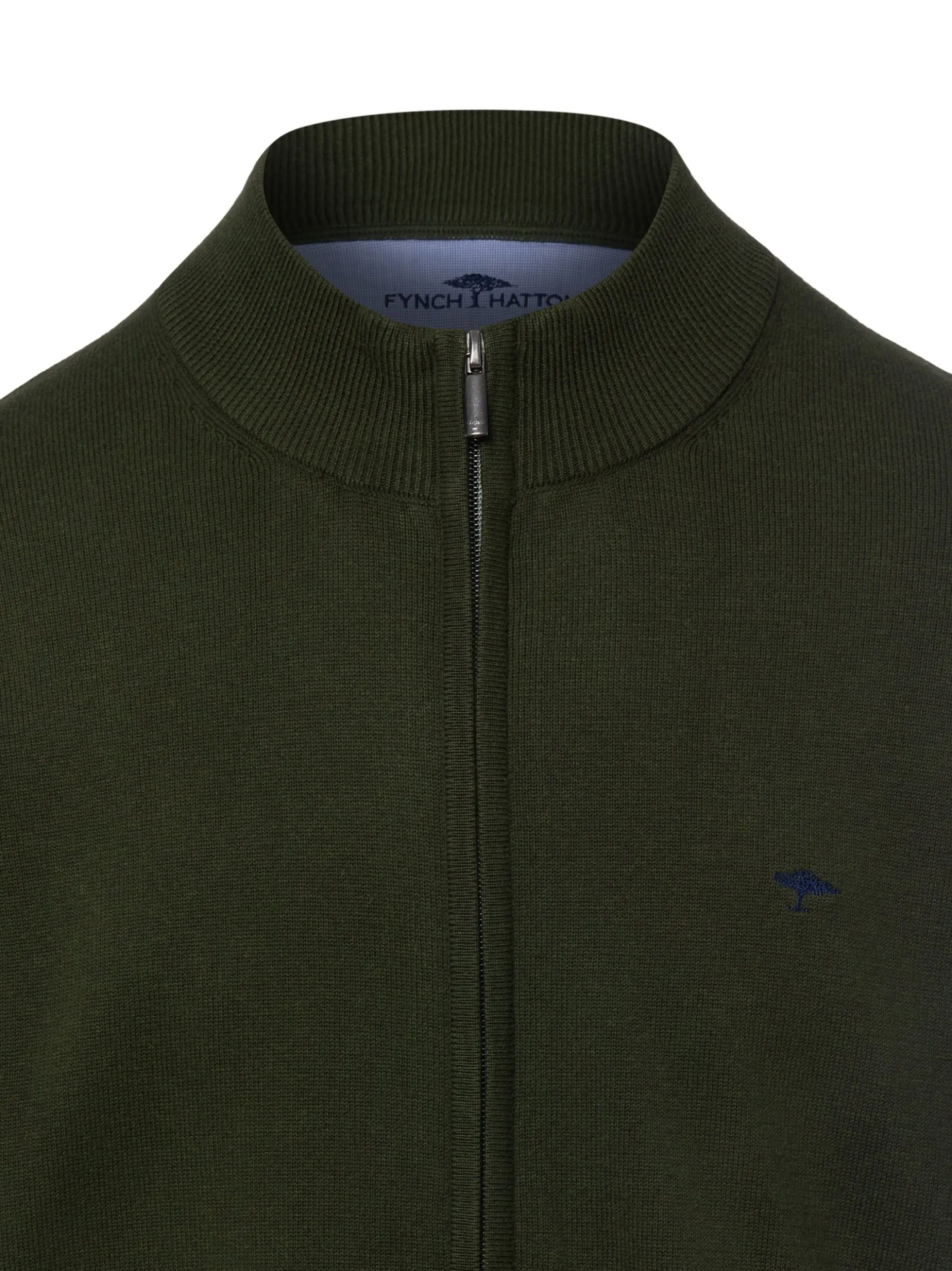 Fynch-Hatton Herren Strickjacke in tanne