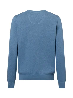 Fynch-Hatton Herren Strickpullover in hellblau