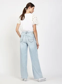 GANG Damen Hose - 94CARLOTTA LONG in blau - Länge: lang