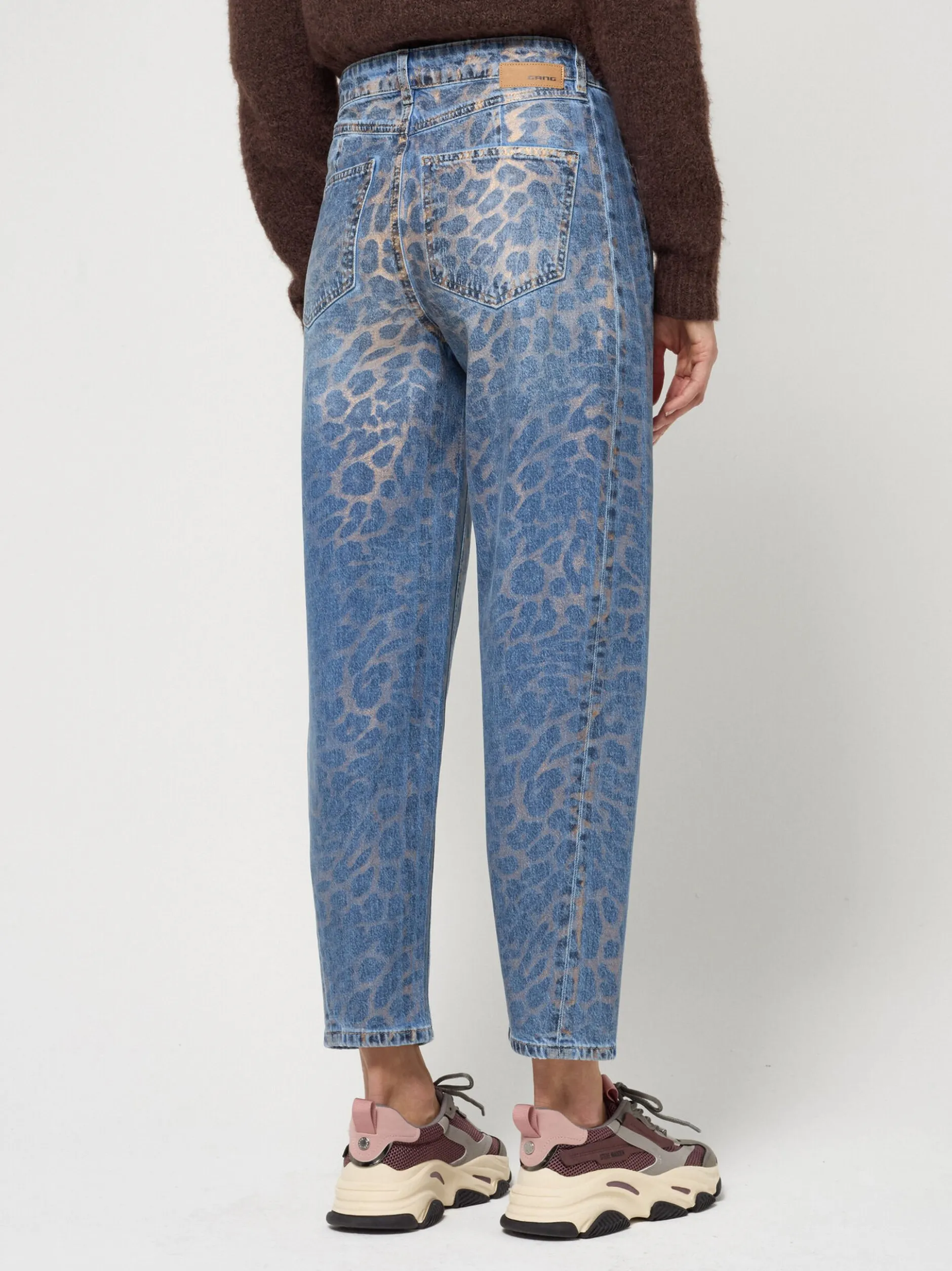 GANG Damen Jeans - 94BLAKE in blau - Länge: verkürzt