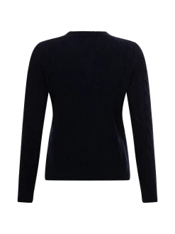 Gant Damen Strickpullover aus Lammwolle in marine