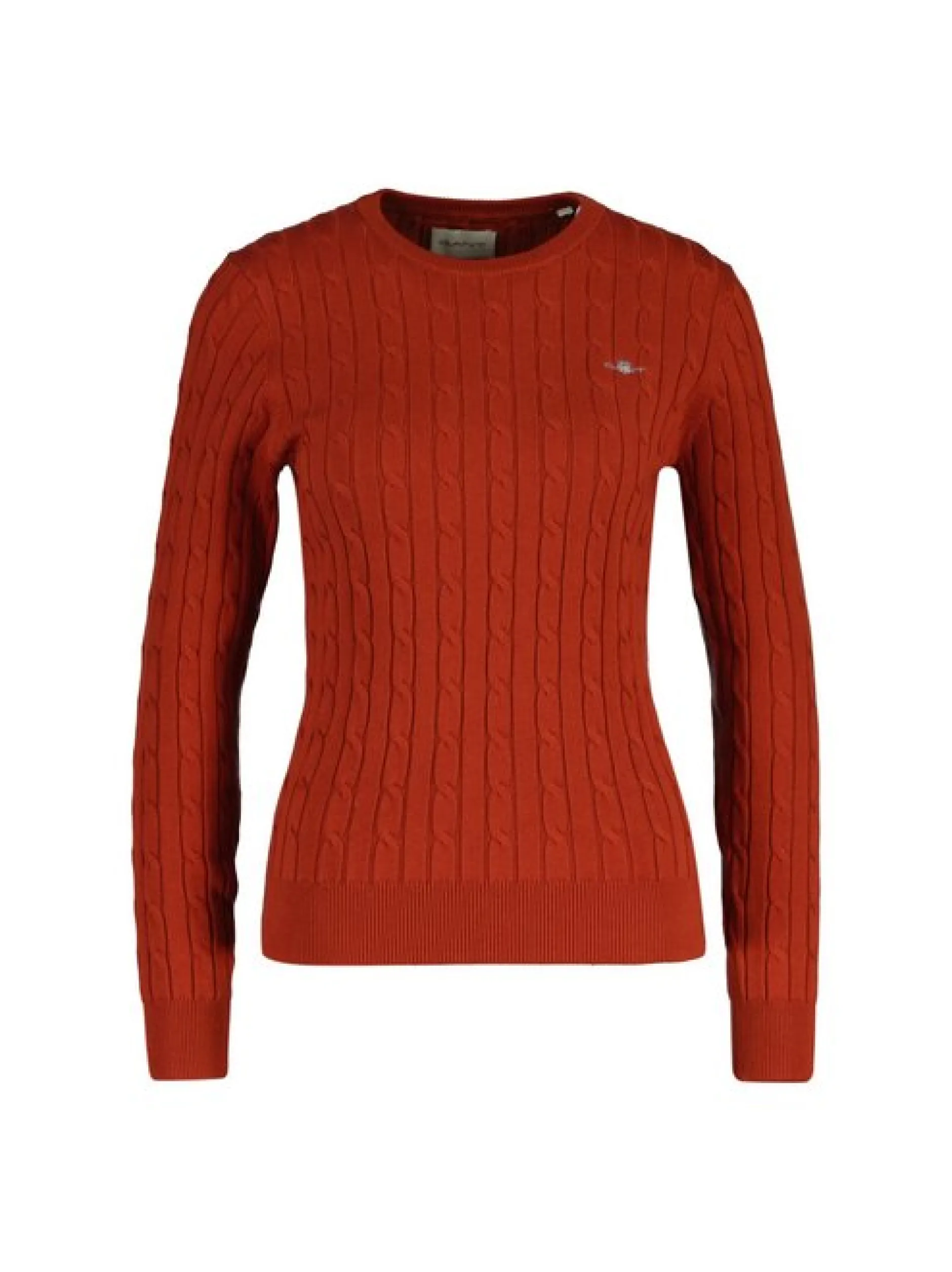 Gant Damen Strickpullover in rot - Ausschnitt: Rundhals