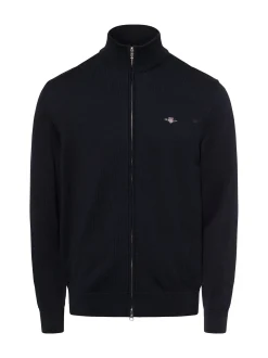 Gant Herren Strickjacke in marine - Ärmel: langarm
