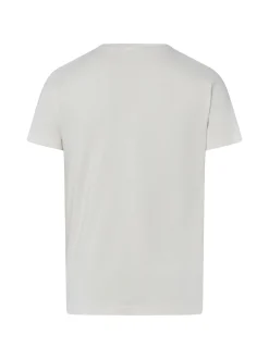 Gant Herren T-Shirt in ecru - Ausschnitt: Rundhals