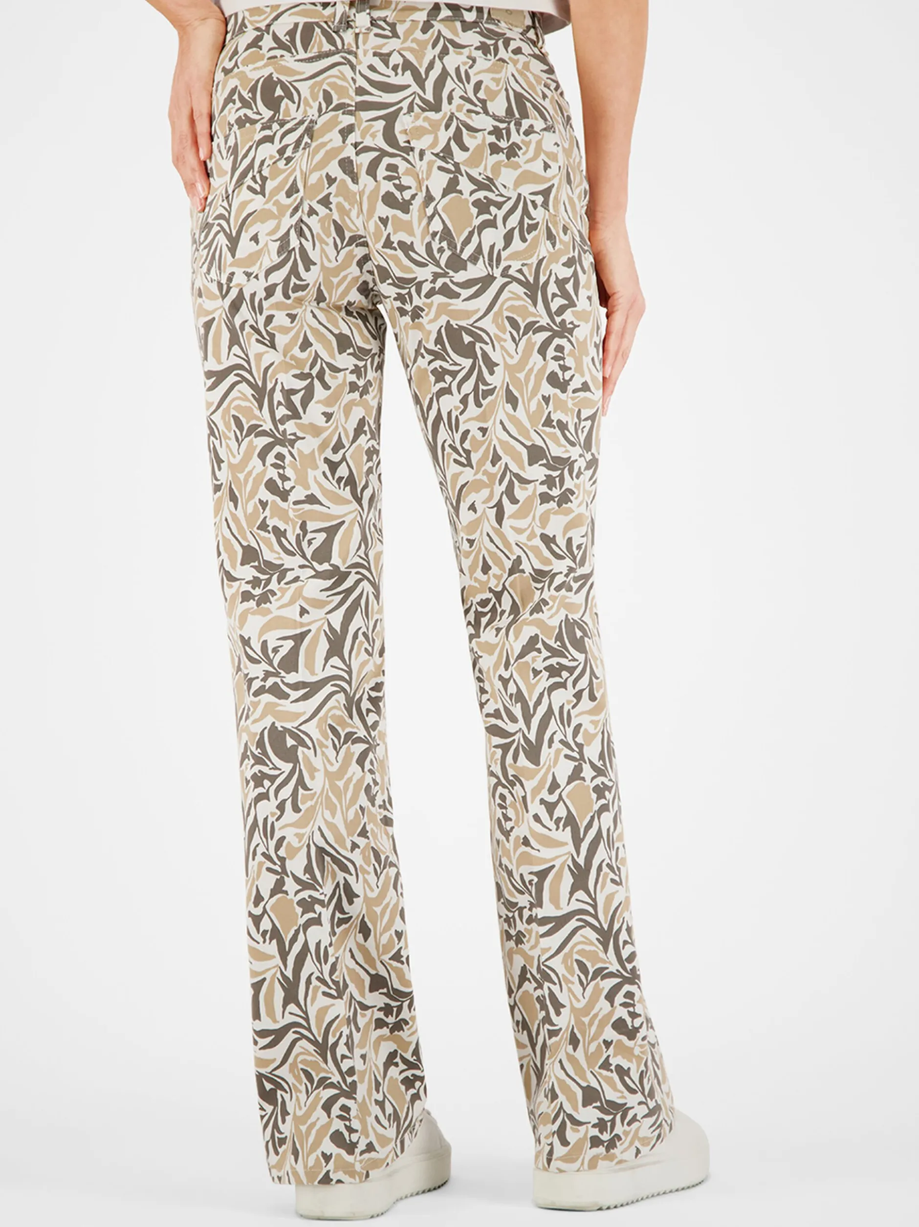 Gardeur Damen Hose - ZURI126 in sand - Länge: lang
