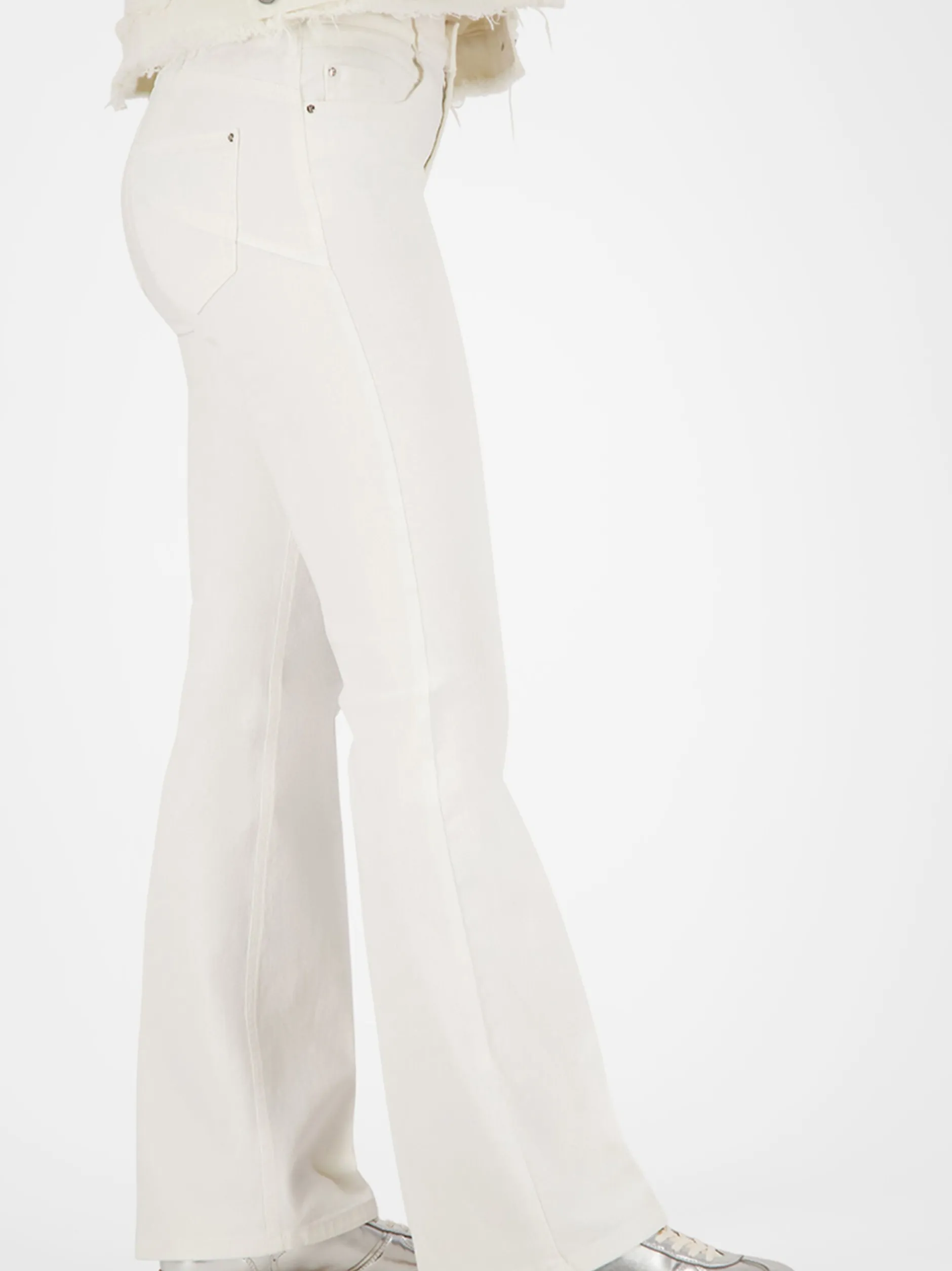 Gardeur Damen Jeans - ZURI126 in weiß - Länge: lang