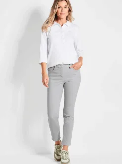 Goldner Damen Capri- & 7/8-Hosen in grau