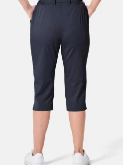 Goldner Damen Caprihosen in marine