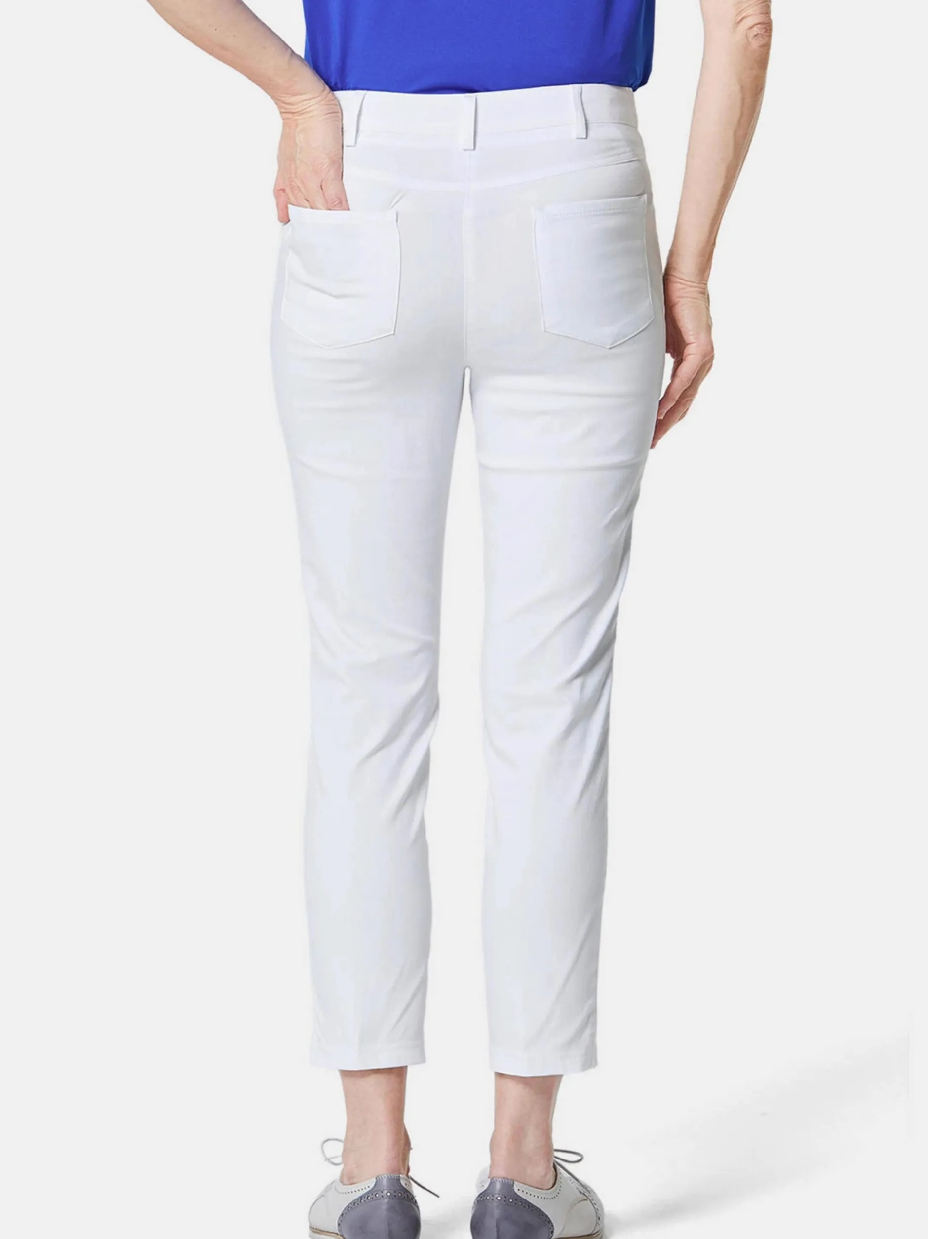Goldner Damen Capri- & 7/8-Hosen in weiß