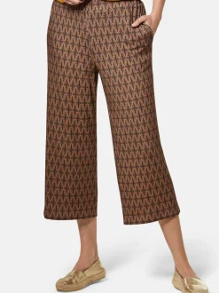 Goldner Damen Capri- & 7/8-Hosen - Kurzgröße in braun