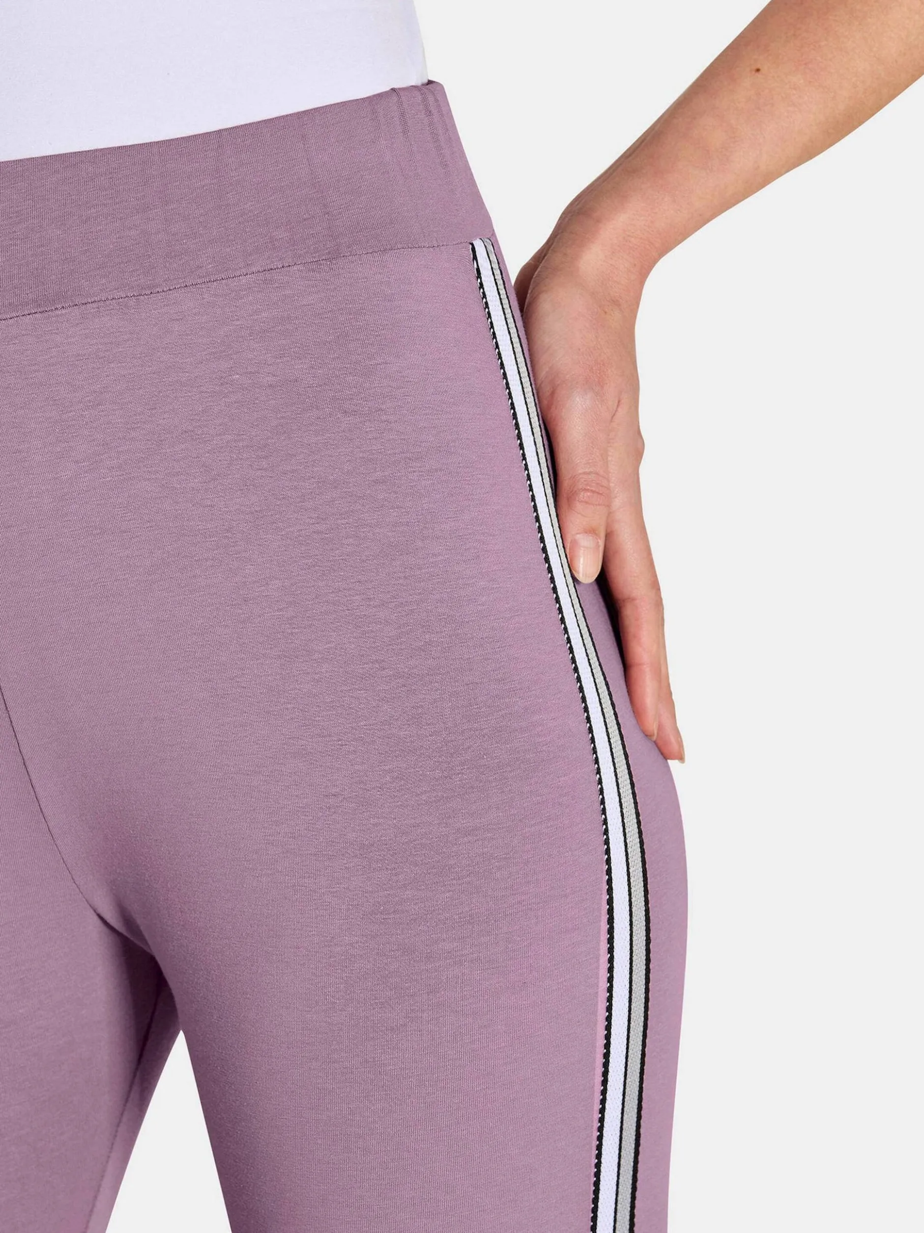 Goldner Damen Freizeithosen in schwarz