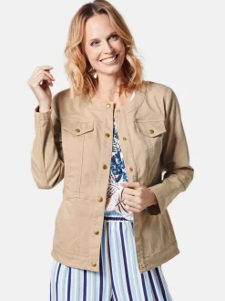 Goldner Damen Jacken in sand