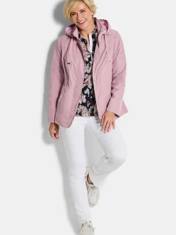 Goldner Damen Jacken - Kurzgröße in rosa