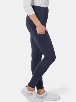 Goldner Damen Leggings in marine