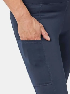 Goldner Damen Leggings in marine