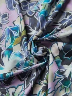 Goldner Damen Print Shirts in marine - Ärmel: 3/4 Arm