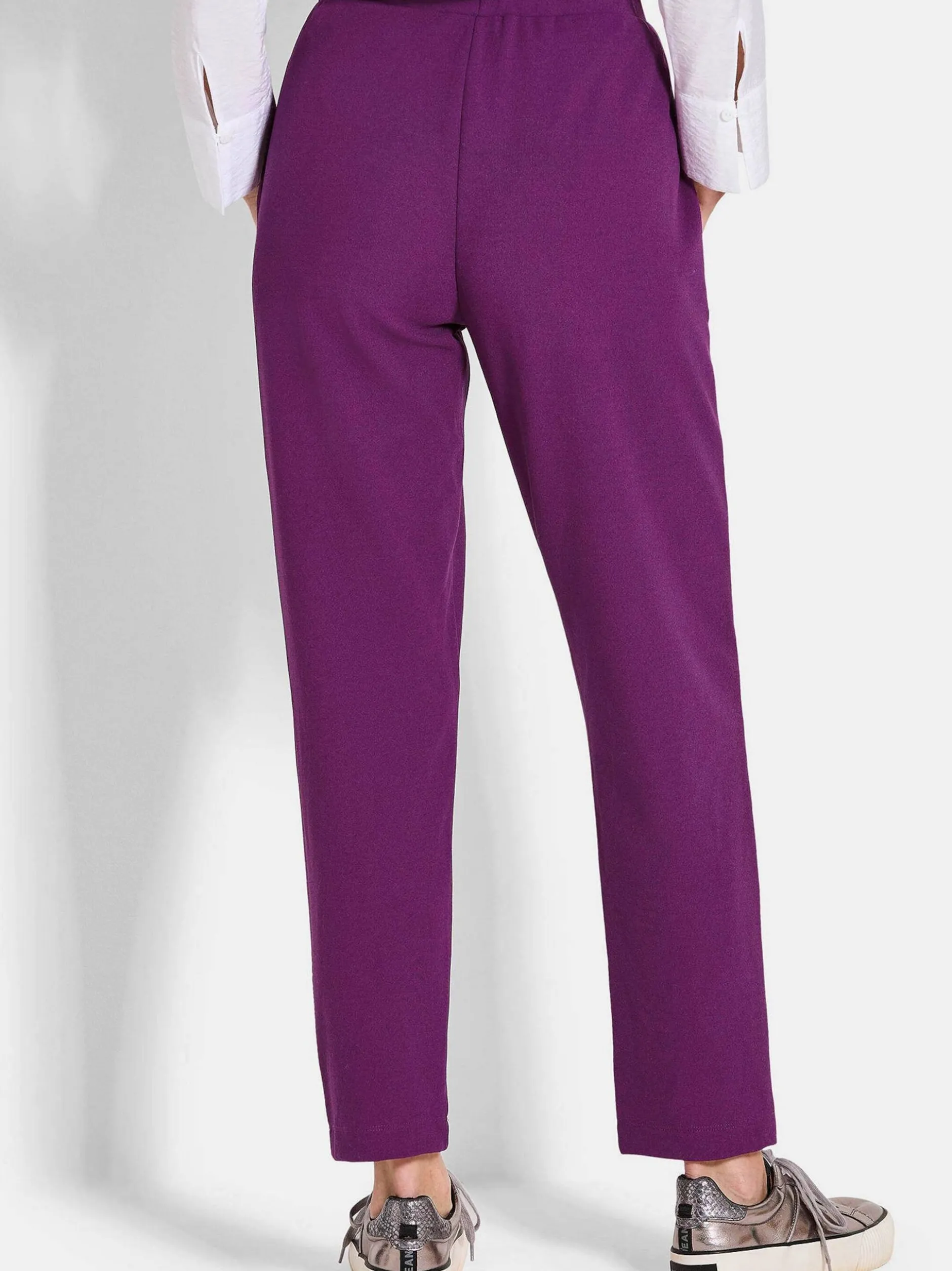 Goldner Damen Professlan-Hosen in aubergine