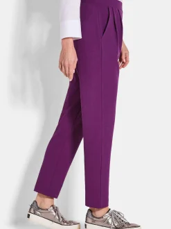 Goldner Damen Professlan-Hosen in aubergine
