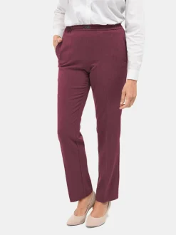Goldner Damen Professlan-Hosen in bordeaux